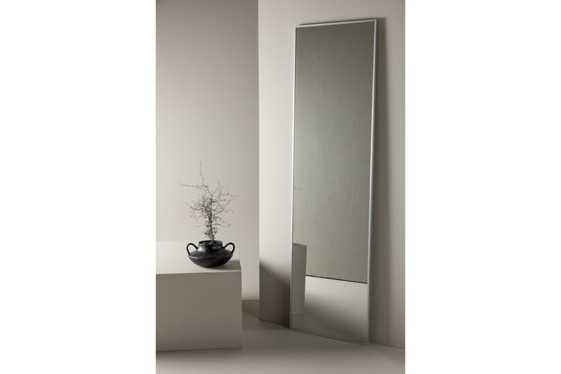 CHAMANDER Golvspegel 67x220 cm Silver - Venture Home - Helkroppsspegel - Golvspegel