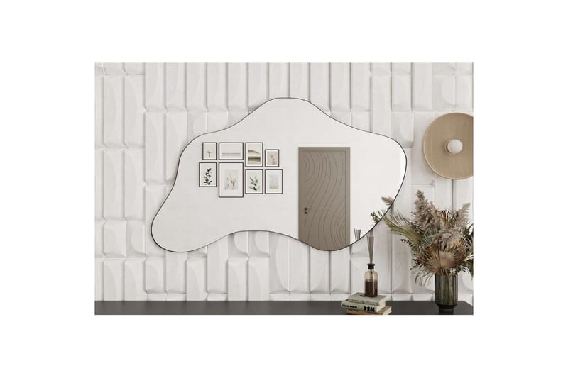 Kelon Vägghängd Spegel 60 cm - Svart - Inredning & dekor - Speglar - Väggspegel