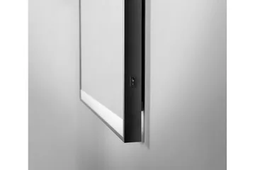 Knutby Badrumsspegel 80x60 cm LED-belysning - Svart - Inredning & dekor - Speglar - Badrumsspegel