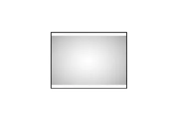 Knutby Badrumsspegel 80x60 cm LED-belysning - Svart - Inredning & dekor - Speglar - Badrumsspegel