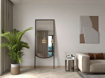 Linor Golvspegel 70x180 cm - Svart - Inredning & dekor - Speglar - Helkroppsspegel
