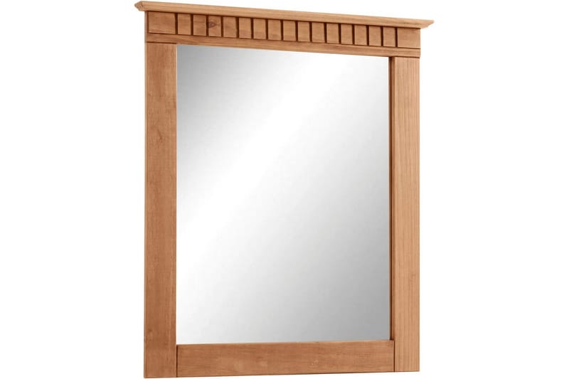 Lisa Vägghängd Spegel Rectangulär 60x70 cm, Natur