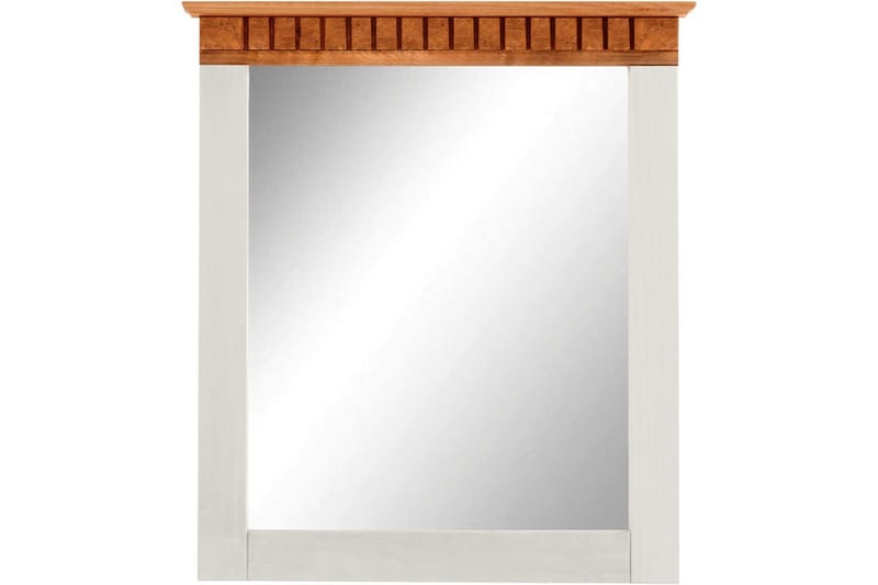Lisa Vägghängd Spegel Rectangulär 60x70 cm - Vit - Inredning & dekor - Speglar - Väggspegel