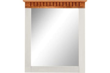 Lisa Vägghängd Spegel Rectangulär 60x70 cm - Vit - Inredning & dekor - Speglar - Väggspegel
