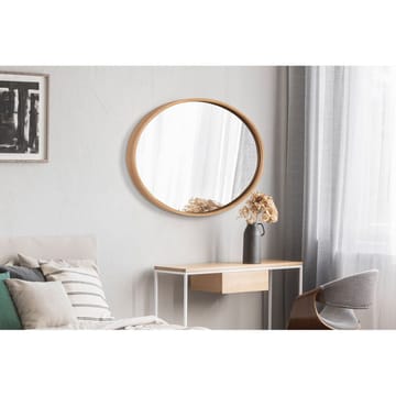 Lorys Vägghängd Spegel Oval 45 cm - Brun - Inredning & dekor - Speglar - Väggspegel