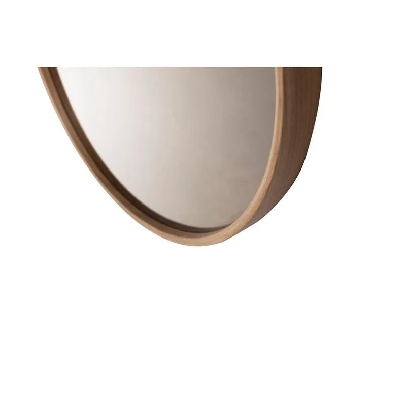 Lorys Vägghängd Spegel Oval 45 cm - Brun/Vit - Inredning & dekor - Speglar - Väggspegel