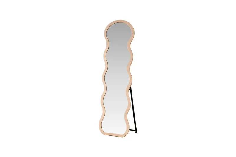Loui Stor spegel 158 cm - beige - Inredning & dekor - Speglar - Helkroppsspegel