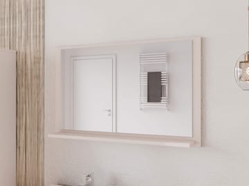 Merlinor Väggspegel 80 cm - beige - Inredning & dekor - Speglar - Badrumsspegel