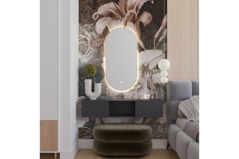 Micedi Vägghängd Spegel 50x100 cm Guld - Inredning & dekor - Speglar - Väggspegel