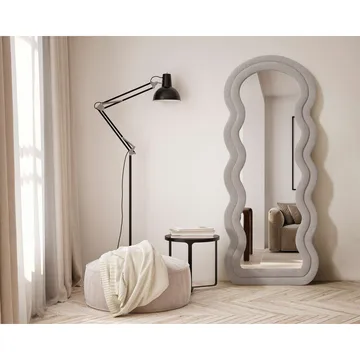 Mijara Golvspegel 65x170 cm - Beige - Inredning & dekor - Speglar - Helkroppsspegel