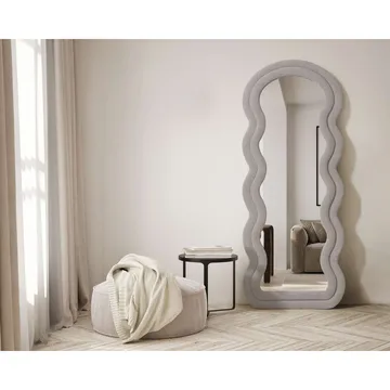 Mijara Golvspegel 65x170 cm - Beige - Inredning & dekor - Speglar - Helkroppsspegel
