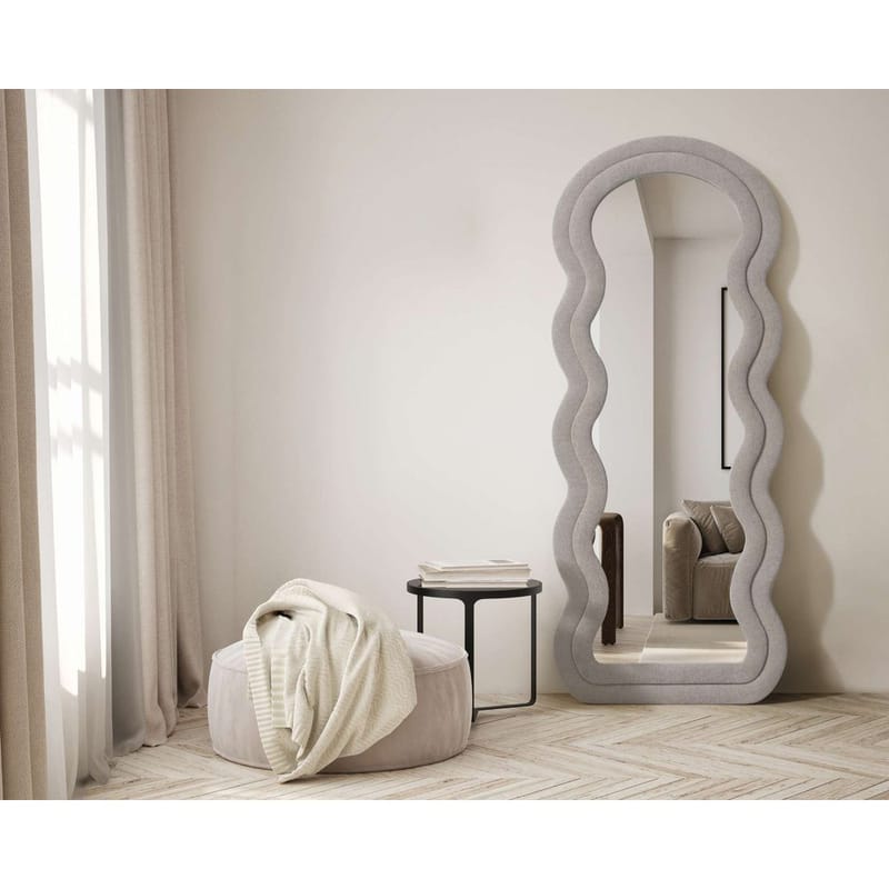 Mijara Golvspegel 65x170 cm - Beige - Inredning & dekor - Speglar - Helkroppsspegel