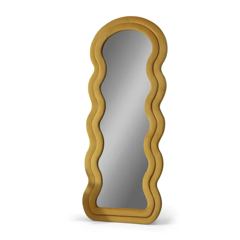 Mijara Golvspegel 65x170 cm - Gul - Inredning & dekor - Speglar - Helkroppsspegel