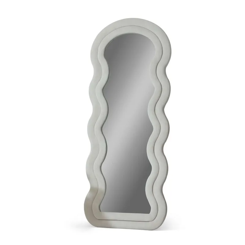 Mijara Golvspegel 65x170 cm - Krämvit - Inredning & dekor - Speglar - Helkroppsspegel