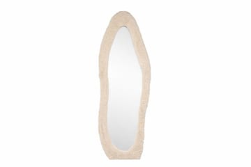 Mirza Stor spegel 193 cm - beige - Inredning & dekor - Speglar - Väggspegel