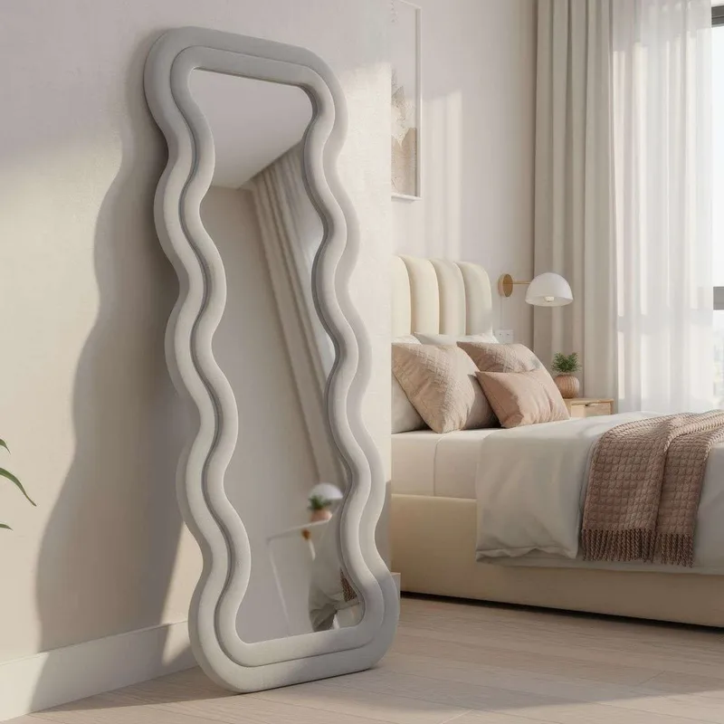 Muli Golvspegel 65x170 cm - Krämvit - Inredning & dekor - Speglar - Helkroppsspegel