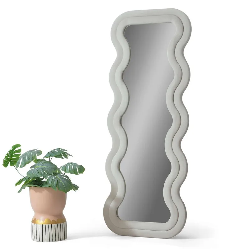 Muli Golvspegel 65x170 cm - Krämvit - Inredning & dekor - Speglar - Helkroppsspegel