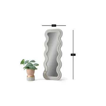 Muli Golvspegel 65x170 cm - Krämvit - Inredning & dekor - Speglar - Helkroppsspegel