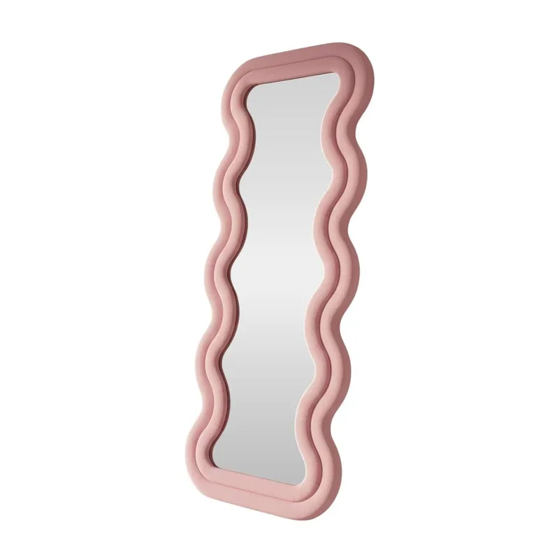 Muli Golvspegel 65x170 cm, Rosa