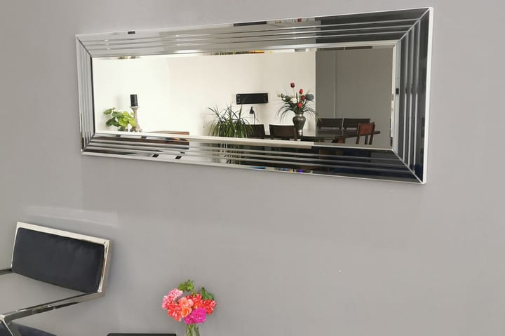 OLIVAREZ Dekorationsspegel 120 cm Silver - Väggspegel