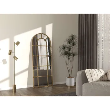 Omari Golvspegel 70x180 cm - Guld - Inredning & dekor - Speglar - Helkroppsspegel