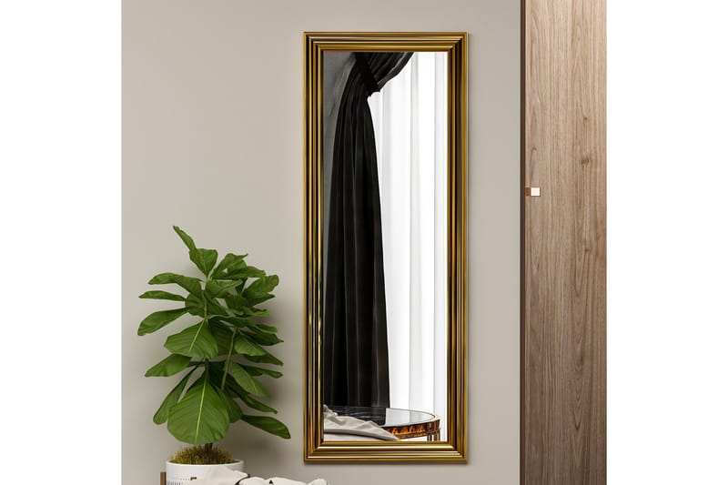 Rube Spegel 40 cm Rektangulär Guld - Väggspegel