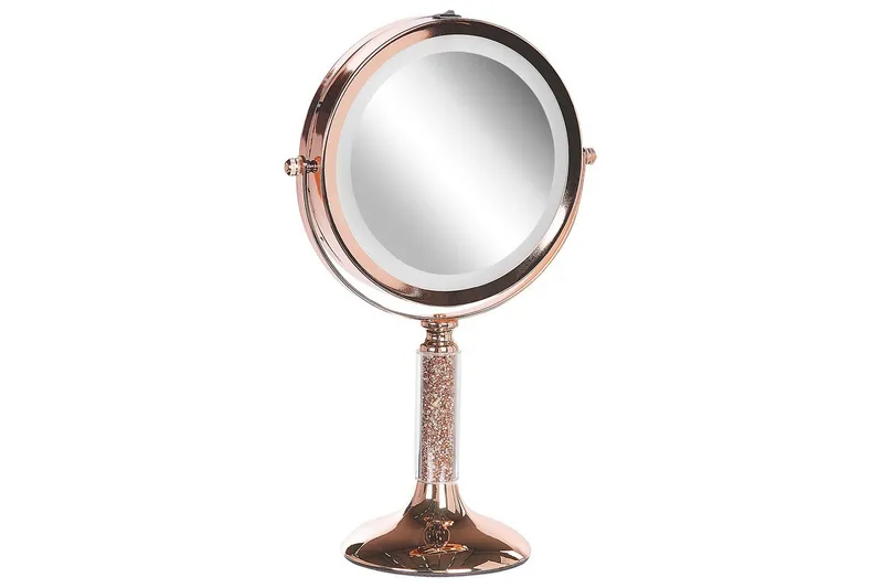 Sminkspegel Baixas Rose guld - Rose guld - Inredning & dekor - Speglar - Sminkspegel