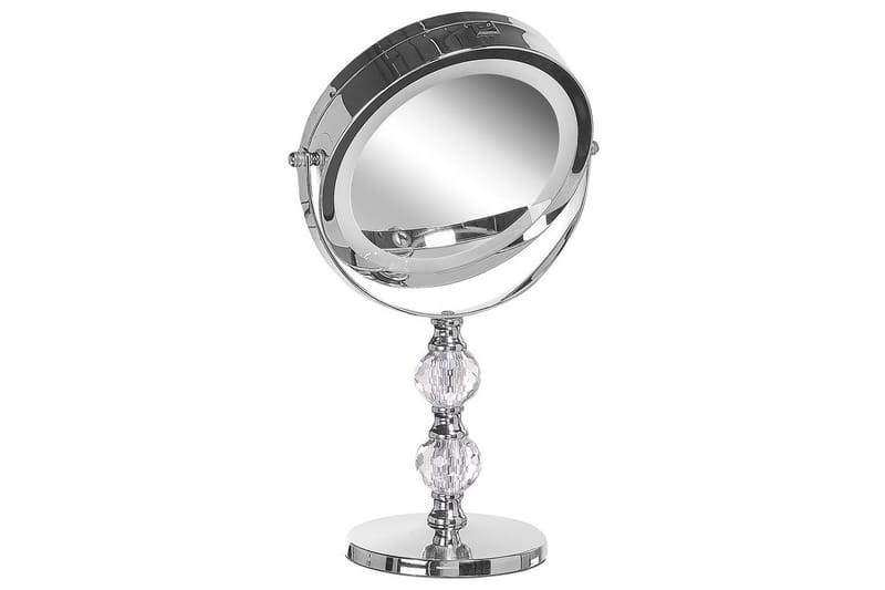 Sminkspegel Claira Silver - Silver - Inredning & dekor - Speglar - Sminkspegel