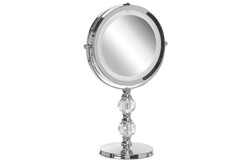 Sminkspegel Claira Silver - Silver - Inredning & dekor - Speglar - Sminkspegel