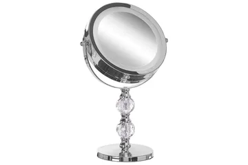 Sminkspegel Claira Silver - Silver - Inredning & dekor - Speglar - Sminkspegel