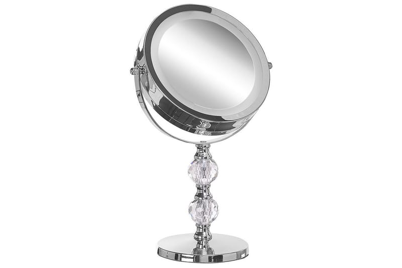 Sminkspegel Claira Silver - Silver - Inredning & dekor - Speglar - Sminkspegel