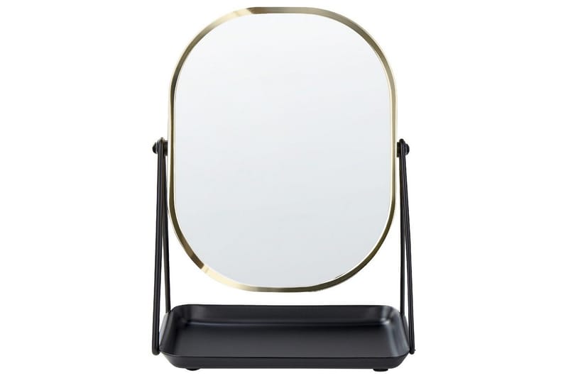 Sminkspegel Correze Guld/svart - Guld/svart - Inredning & dekor - Speglar - Sminkspegel