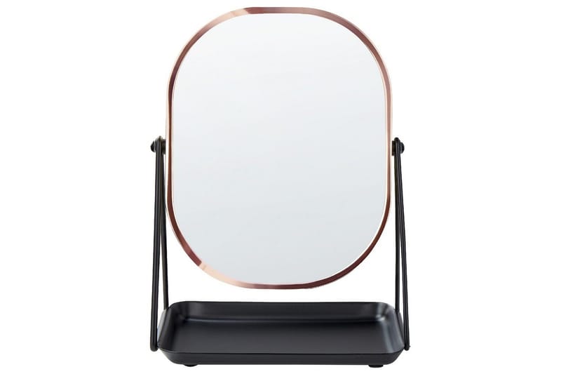 Sminkspegel Correze Rose guld/svart - Rose guld/svart - Inredning & dekor - Speglar - Sminkspegel