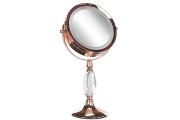 Sminkspegel Maury Rose guld - Rose guld - Inredning & dekor - Speglar - Sminkspegel