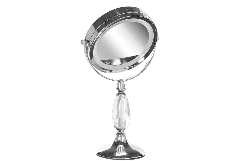 Sminkspegel Maury Silver - Silver - Inredning & dekor - Speglar - Sminkspegel