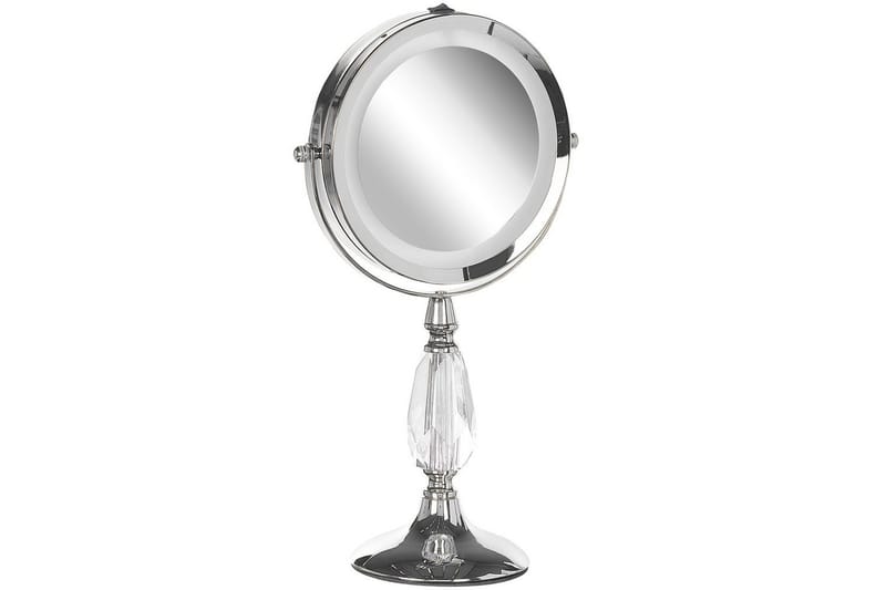 Sminkspegel Maury Silver - Silver - Inredning & dekor - Speglar - Sminkspegel