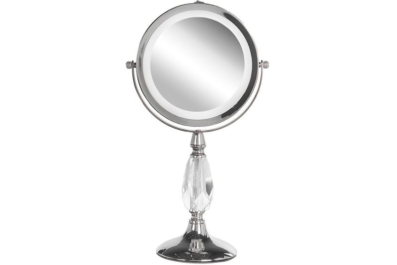 Sminkspegel Maury Silver - Silver - Inredning & dekor - Speglar - Sminkspegel