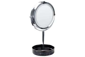 Sminkspegel Savoie Silver/Svart - Silver/Svart - Inredning & dekor - Speglar - Sminkspegel