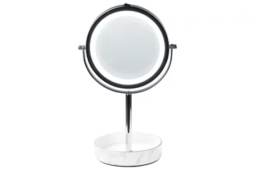Sminkspegel Savoie Silver/Vit - Silver/Vit - Inredning & dekor - Speglar - Sminkspegel