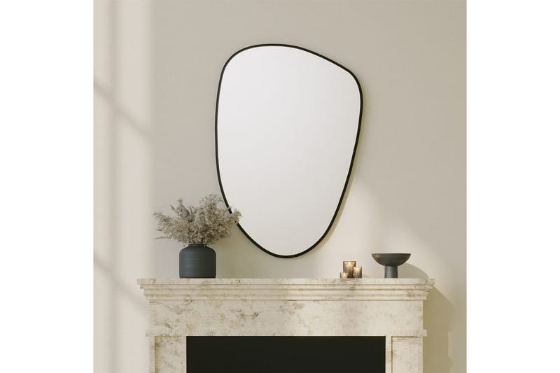 Spegel Adesis Svart - Svart - Inredning & dekor - Speglar - Väggspegel