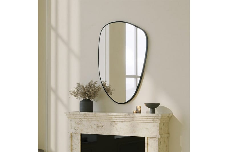 Spegel Adesis Svart, Svart