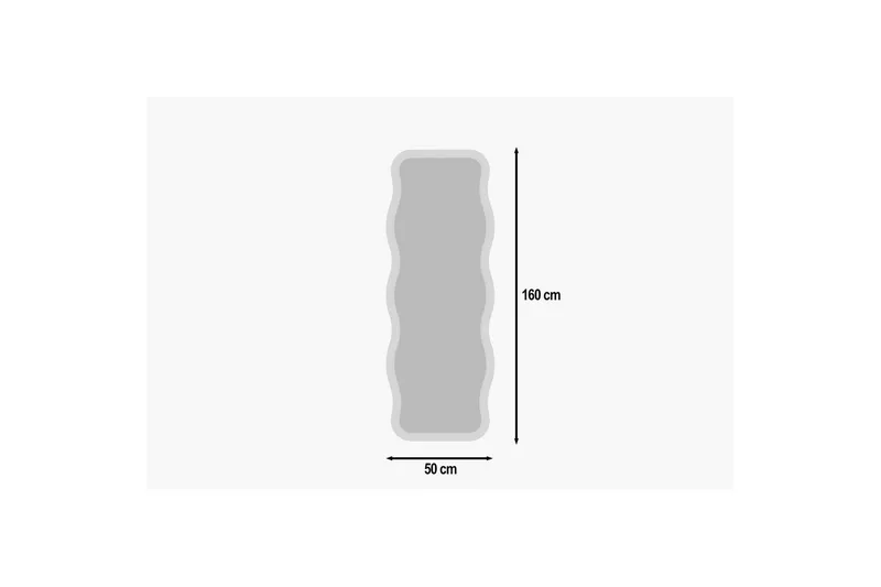 Spegel Aror Vit - Vit - Inredning & dekor - Speglar - Väggspegel