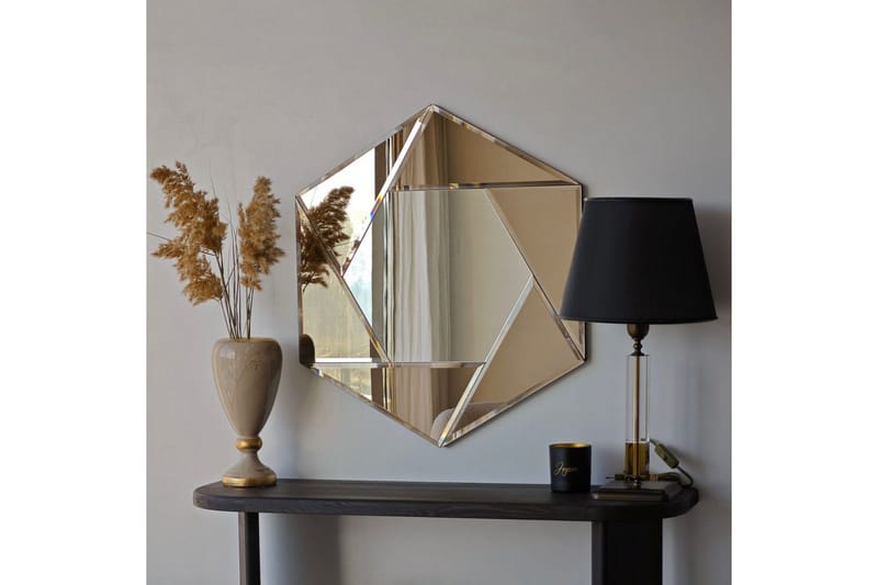 Spegel Calrith Brons - Brons - Inredning & dekor - Speglar - Väggspegel