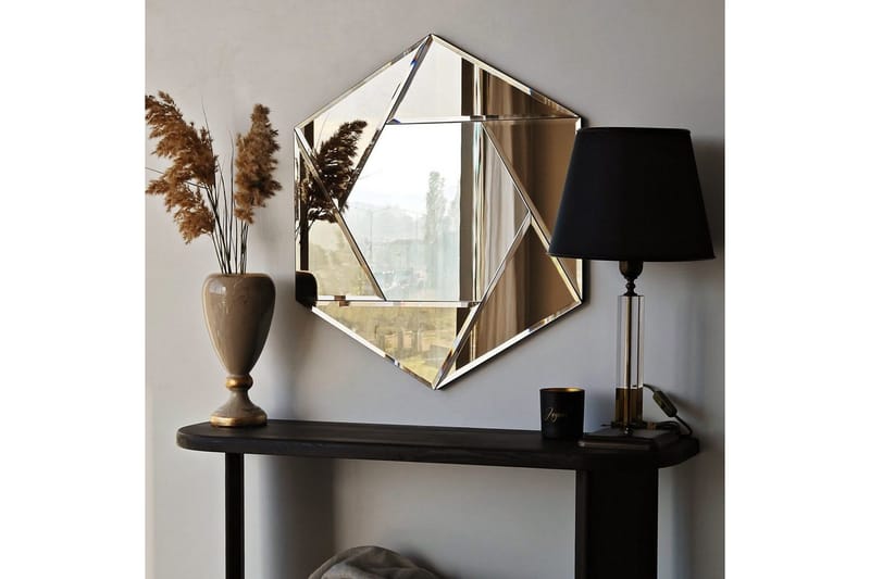 Spegel Calrith Brons - Brons - Inredning & dekor - Speglar - Väggspegel