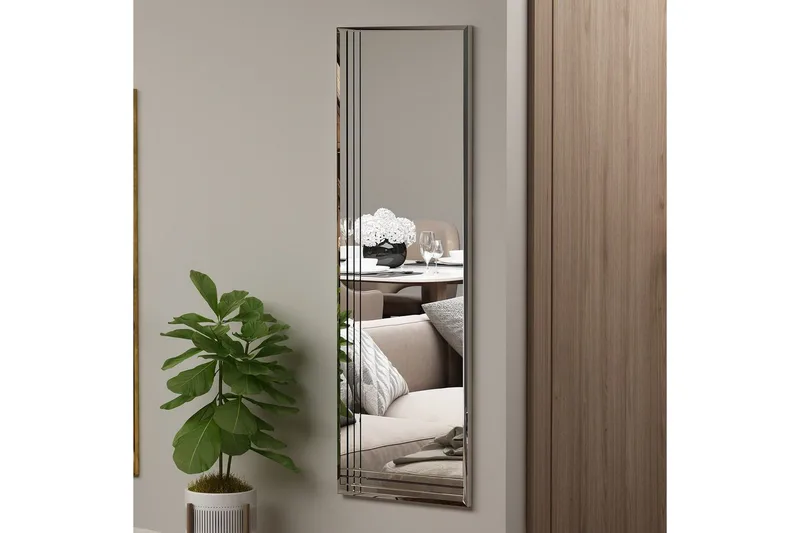 Spegel Casaria Transparent - Vit - Inredning & dekor - Speglar - Väggspegel