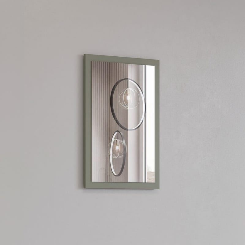 Spegel Cross - Grön - Inredning & dekor - Speglar - Väggspegel