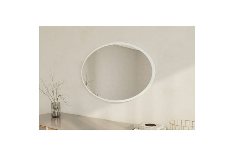 Spegel Dymra Vit - Vit - Inredning & dekor - Speglar - Badrumsspegel