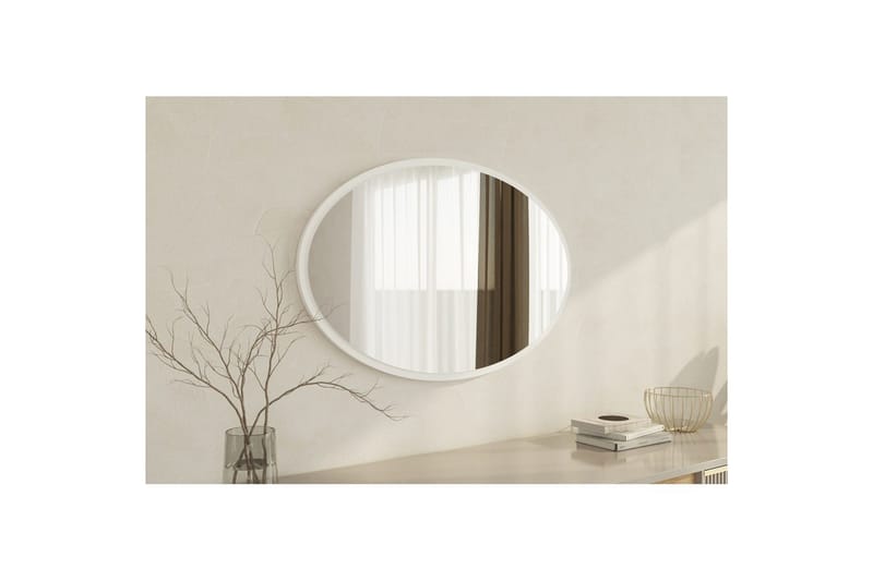 Spegel Dymra Vit - Vit - Inredning & dekor - Speglar - Badrumsspegel