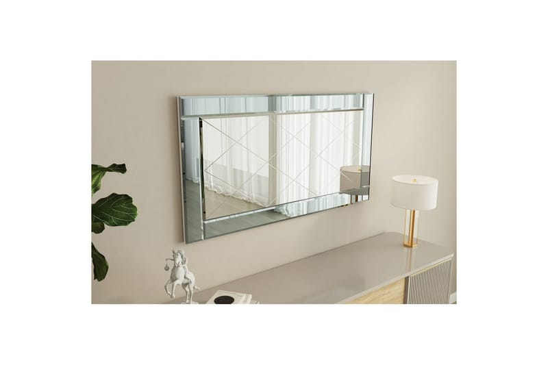 Spegel Elorwich Fume / Vit - Fume / Vit - Inredning & dekor - Speglar - Väggspegel