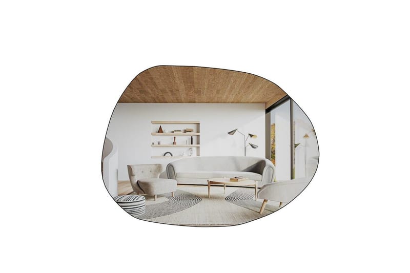 Spegel Haviland Transparent - Vit - Inredning & dekor - Speglar - Badrumsspegel